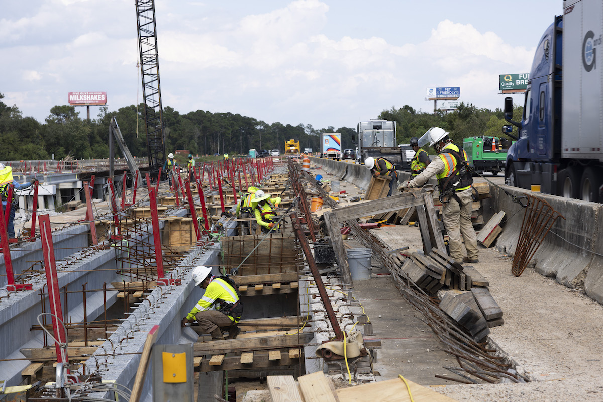 I-10 widening project progresses in Harrison and Hancock counties.