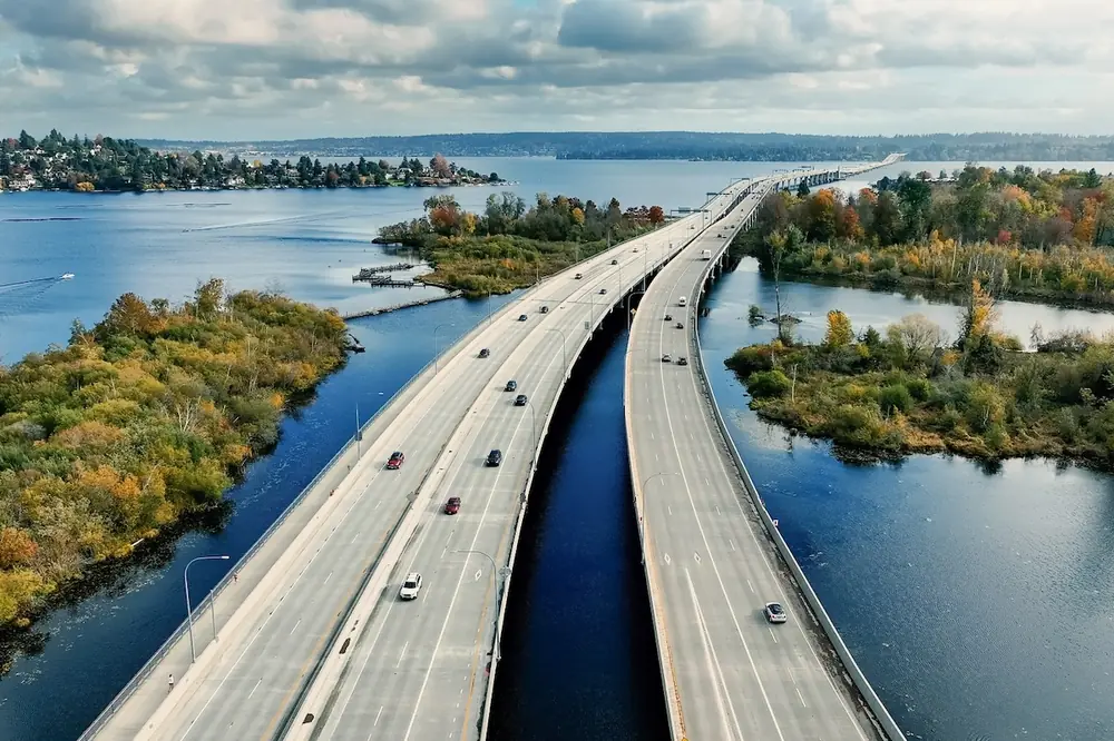 SR 520 Montlake Lid and Bridges project in Seattle
