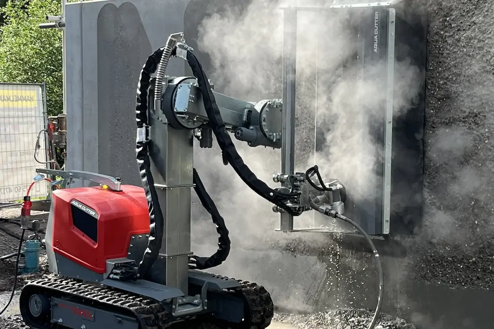 Today’s hydrodemolition robots specialize in a wide range of concrete removal and repair jobs, including roads and bridges.