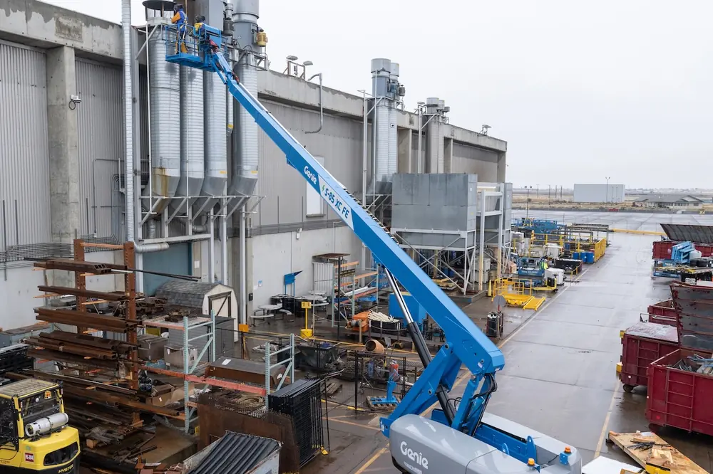 Genie’s S-85 XC FE Telescopic Boom Lift