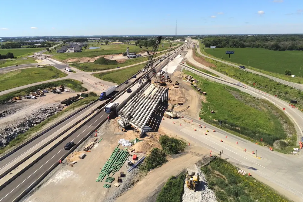 The I-41 expansion project includes reconstructing or replacing 11 overpasses and underpasses.