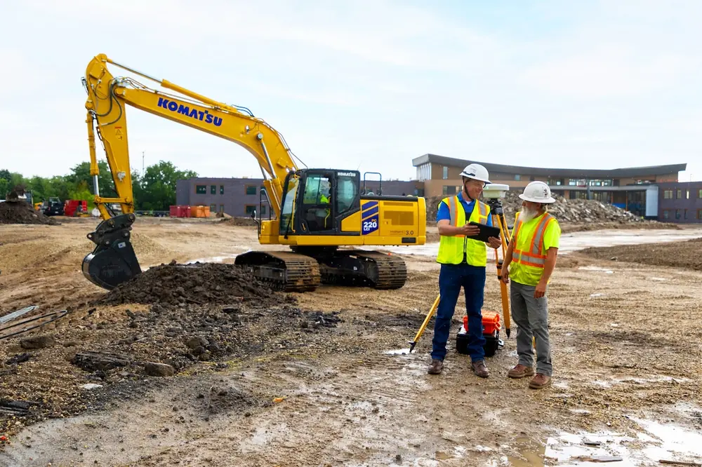 GNSS technology helps operators work directly to a digital design while collecting as-built data that can improve project visibility and decision-making.