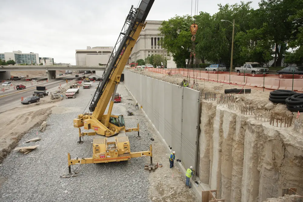 Marquette interchange in Milwaukee, Wisconsin