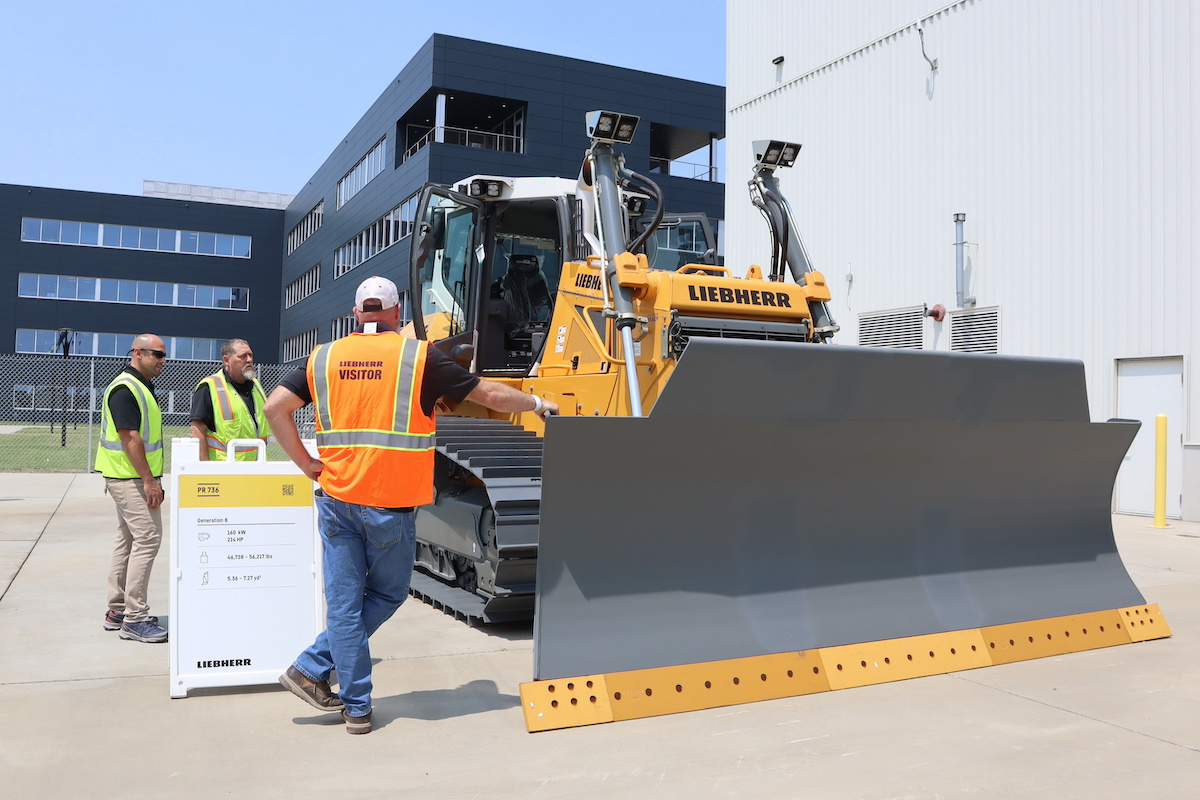 Liebherr Product Managers shared information on the PR 736 dozer.