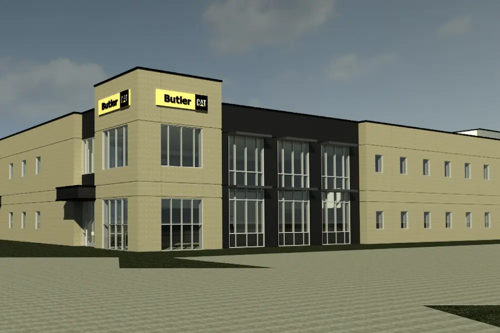 This rendering shows the new Mapleton facility.