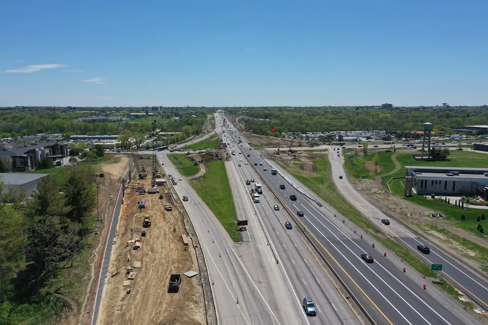 The Hickman Road Interchange project will prepare for future traffic demand in Des Moines, Iowa.