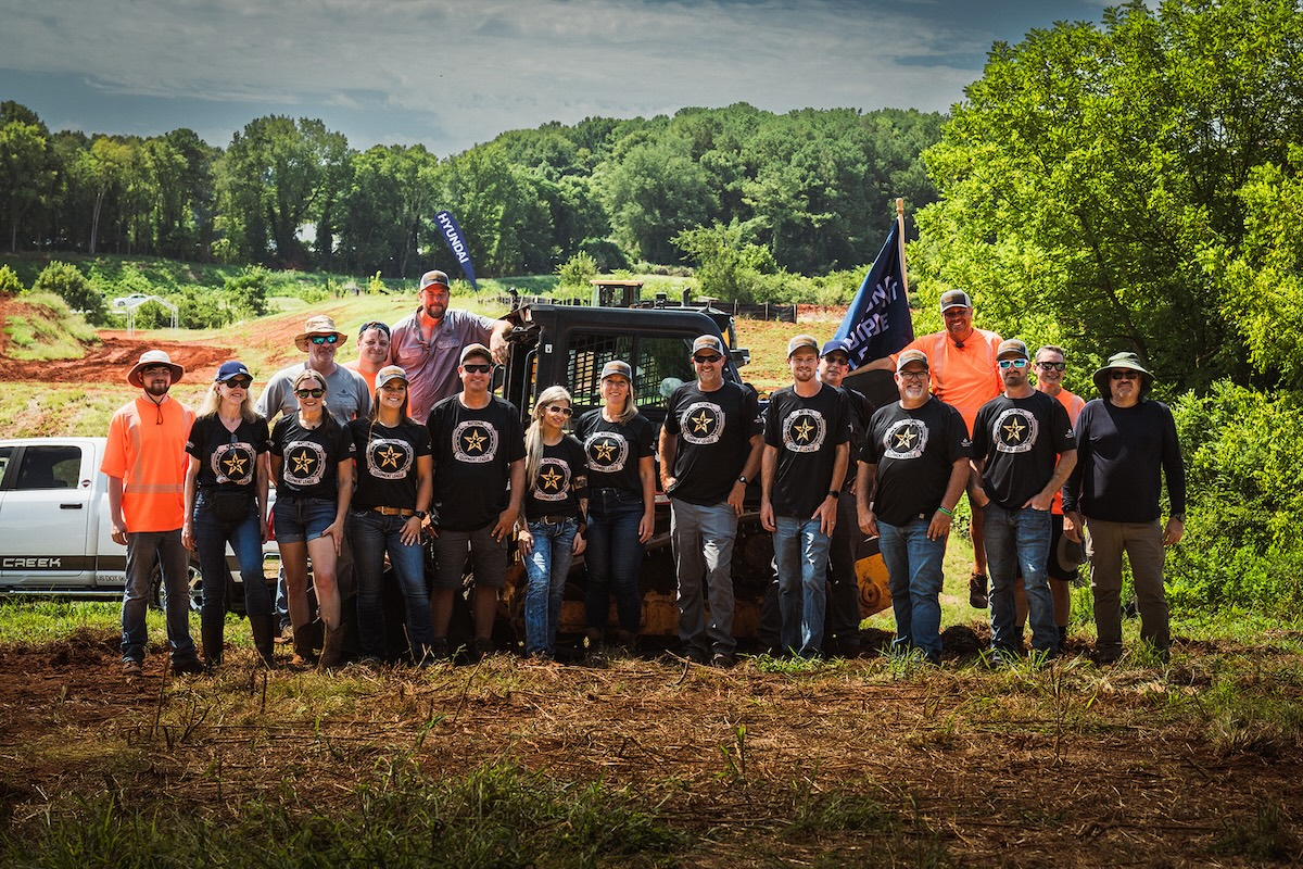 Competitors and sponsors in the National Equipment League
