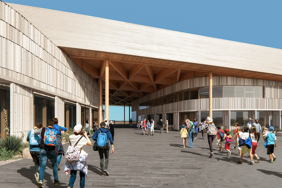 Rendering courtesy of Snøhetta