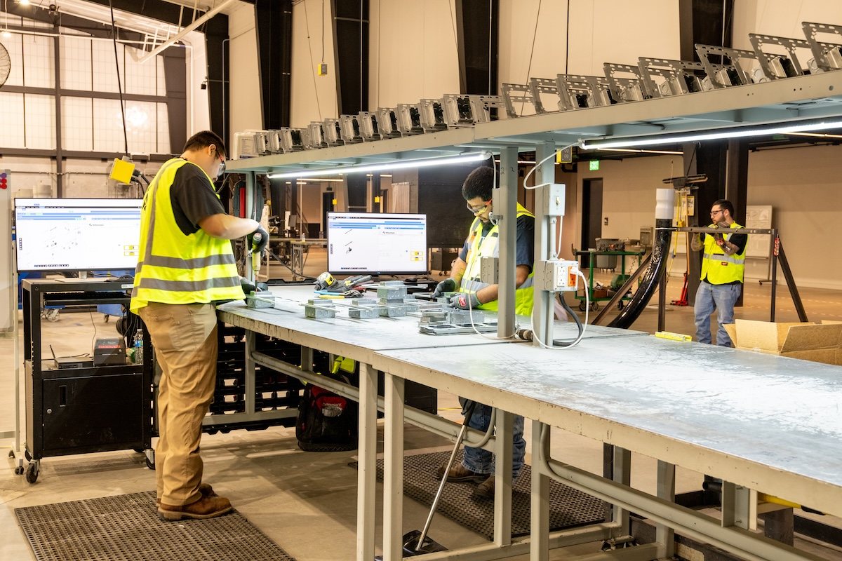 Using fully coordinated 3D models, Alterman fabricates precise assemblies for each work zone on a job site.