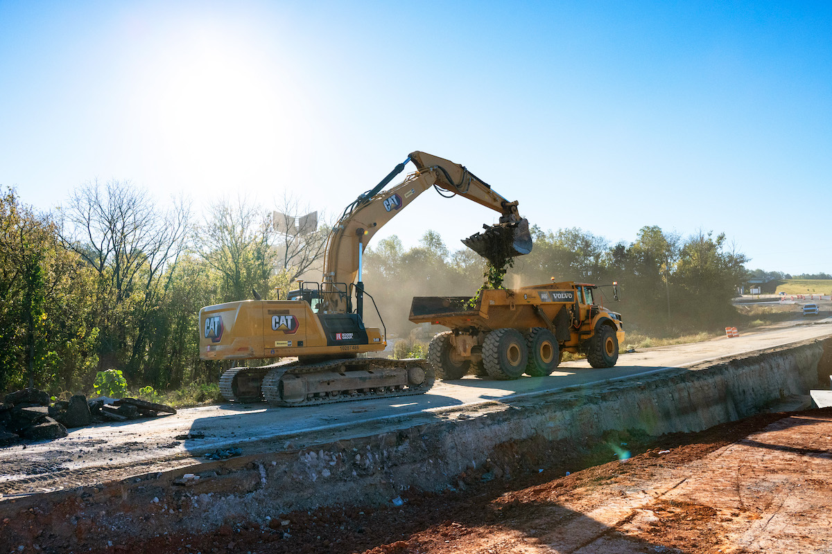 The Jefferson Avenue Widening Project encompasses 2.3 miles of SR-136 from north of the State Route 111 interchange to south of the I-40 interchange.