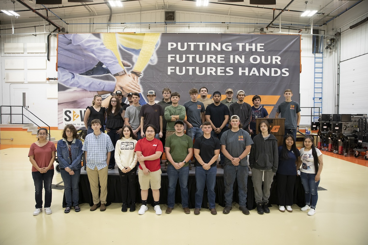 JLG’s school-to-work program offers high school students paid experience with mentorship and a clear pathway to full-time employment.