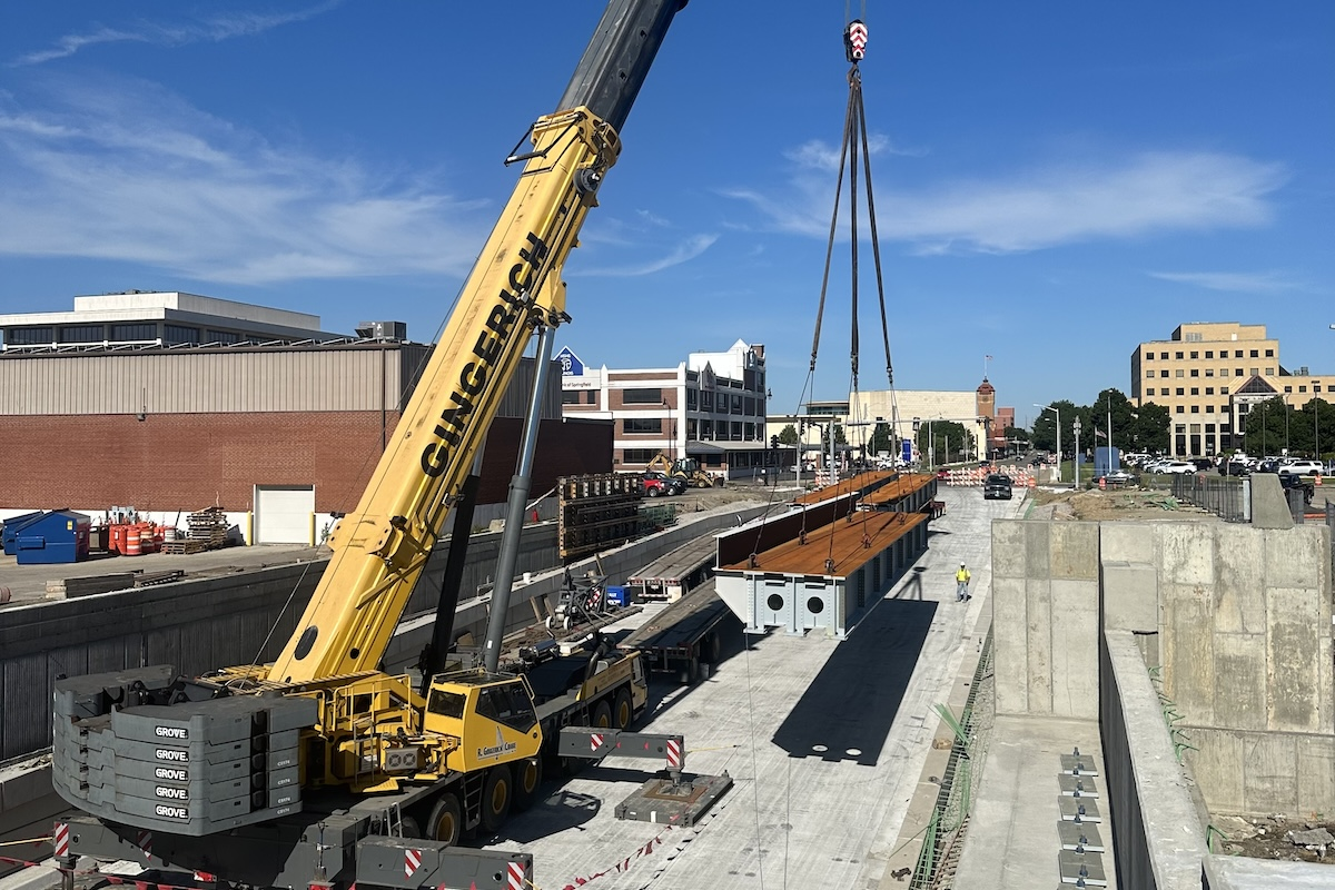 IDOT’s Connecting Springfield project, which eliminated traffic delays and improved safety, earned top 12 honors in the America’s Transportation Awards competition.
