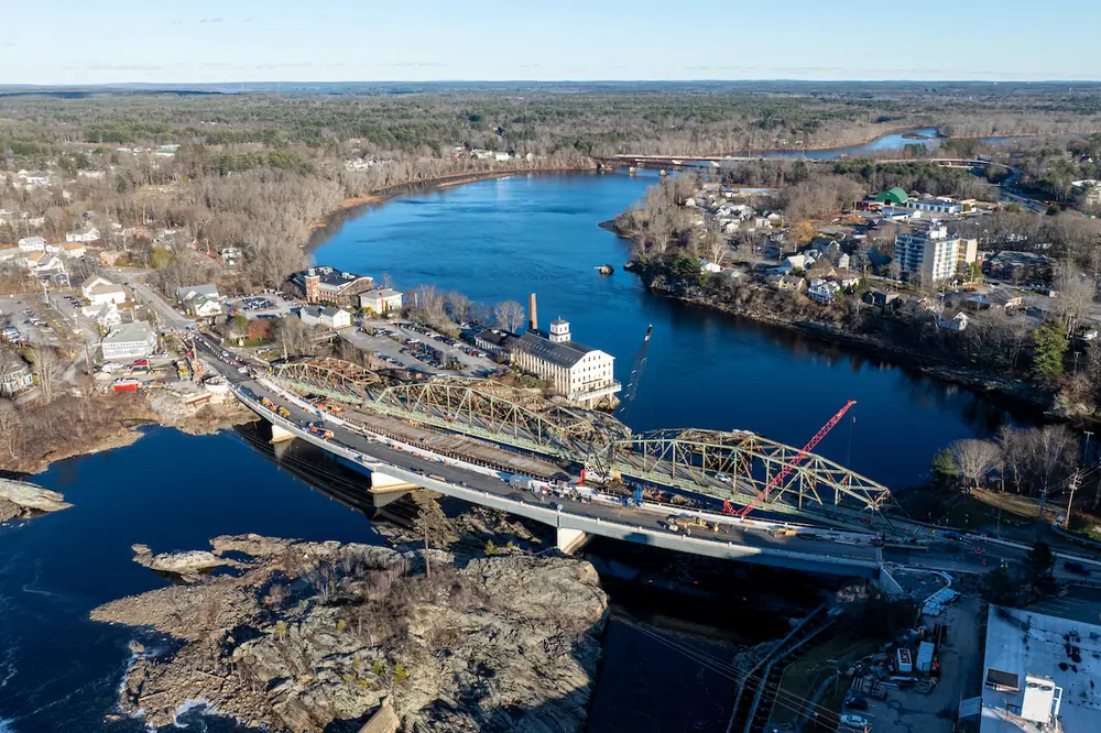 The Frank J. Wood Bridge, an 815-foot-long, four-span steel plate girder and concrete structure, is expected to be complete in late 2026 or early 2027.