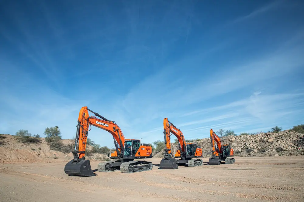 DEVELON's -9 Series heavy excavators