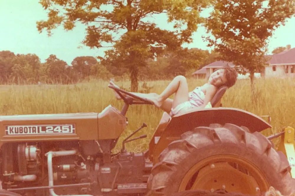 Floyd and his wife raised a family with three small children while building up the company. Two of the children, Blake and Dana, have taken on roles at CLM. Dana is pictured here in the 1970s.