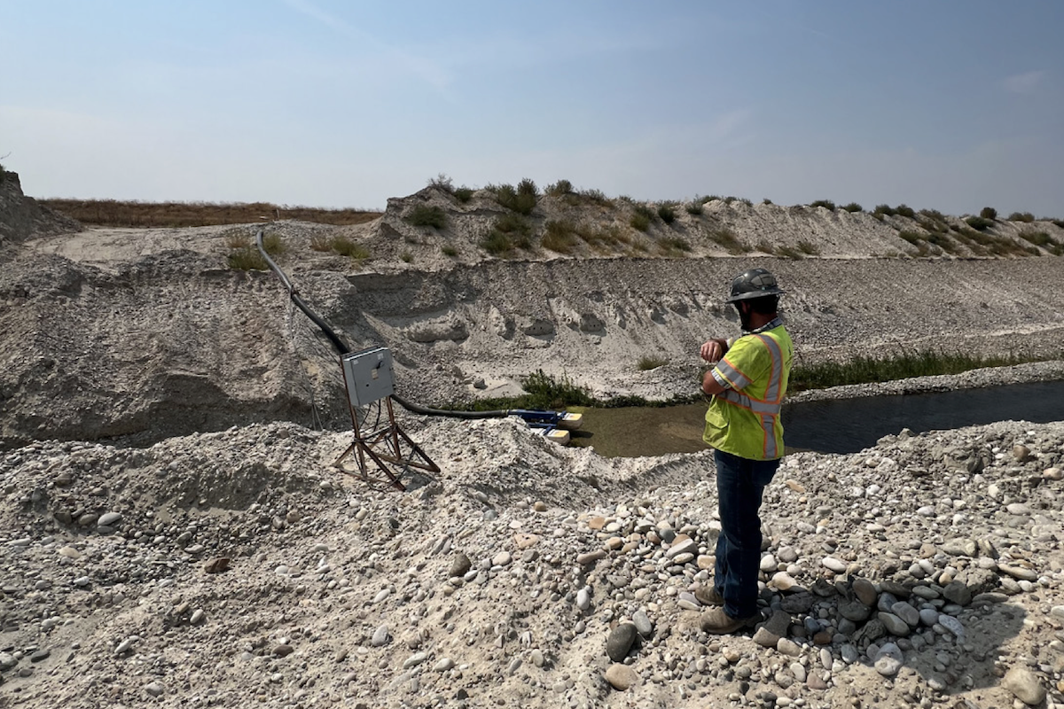 The dewatering solution keeps operations efficient and on schedule.