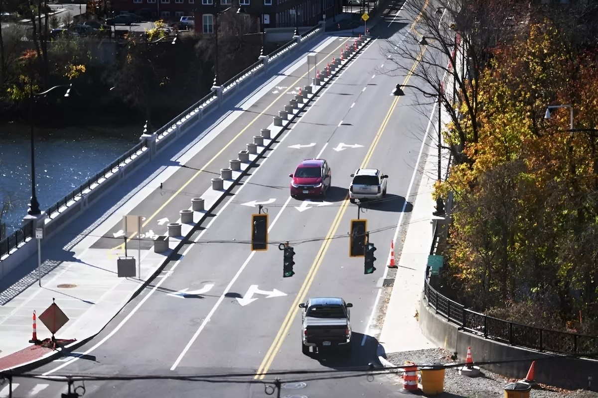 Improvements to the Derby-Shelton Bridge rehabilitated the aging structure while enhancing aesthetics and connectivity for pedestrians and cyclists.