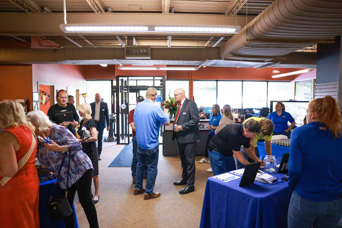 Rick Seiler, and all Seiler employees, greeted the guests as they came in.