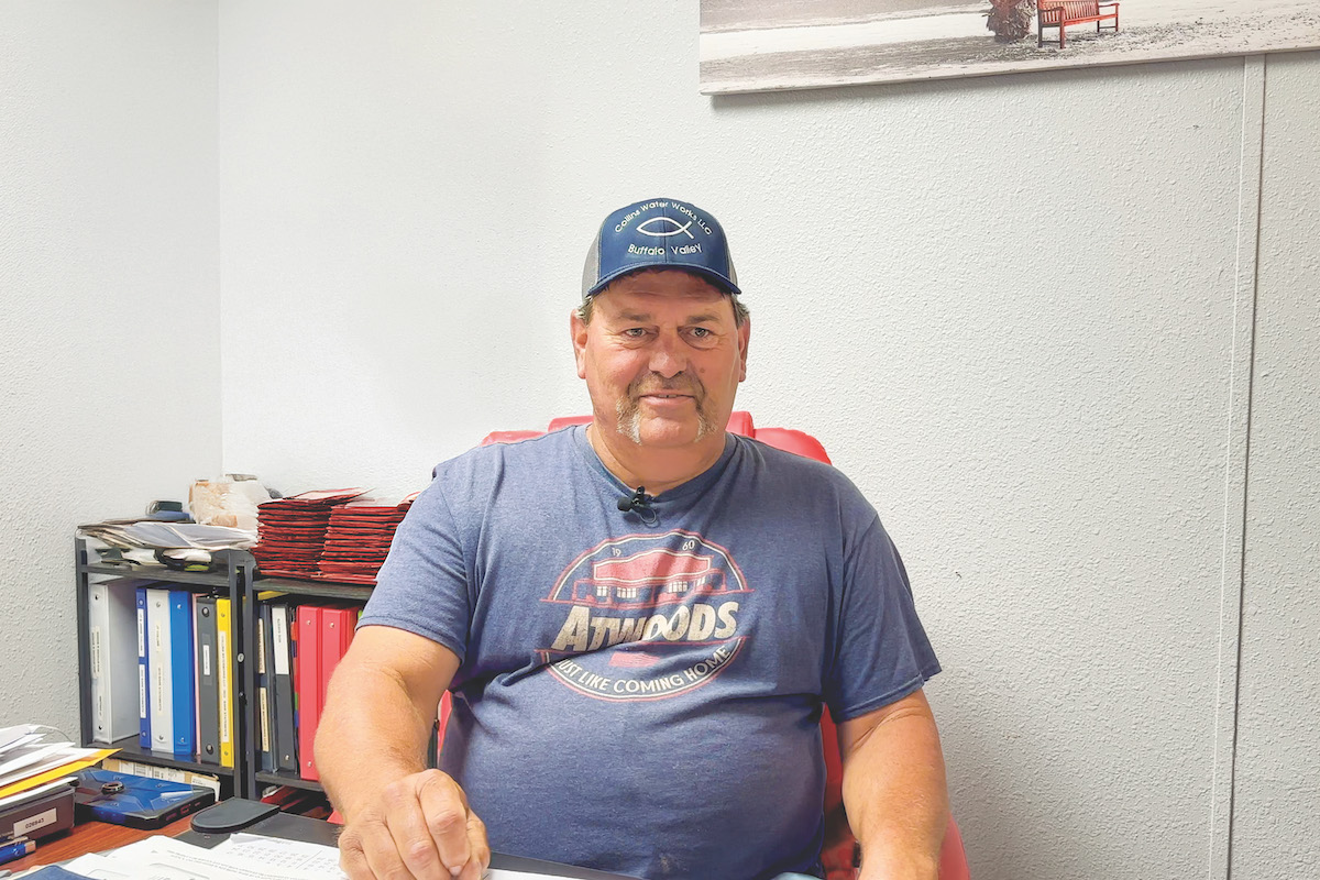 JT Collins, Owner/Manager, Collins Water Works