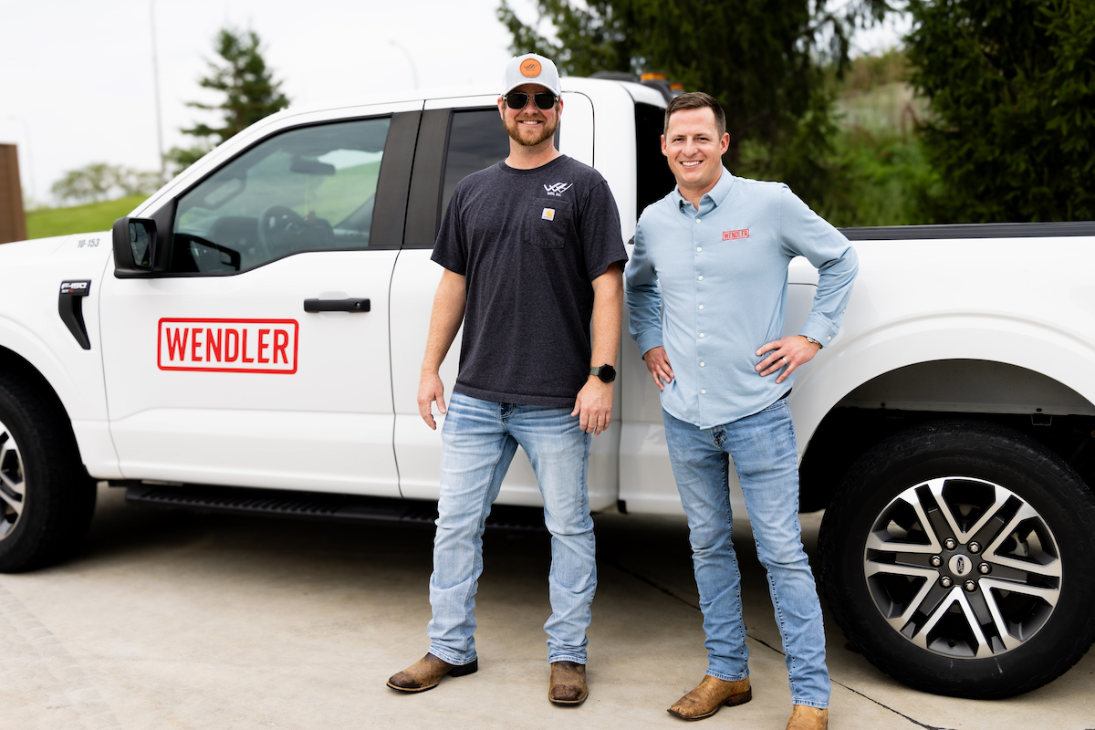 From left to right: Cory Elwick, Wendler Project Manager; and Kurt Reihmann, Wendler Chief Operating Officer