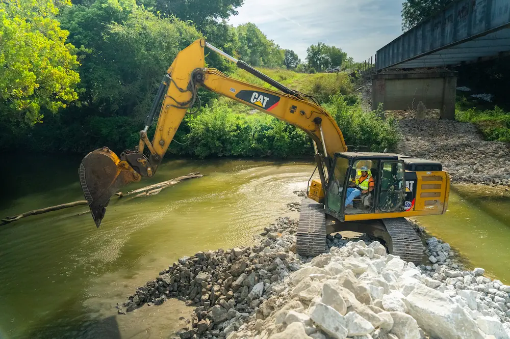 In west central Missouri, 20 aging bridges are being upgraded as part of the Kaysinger Basin Bridge Bundle project.