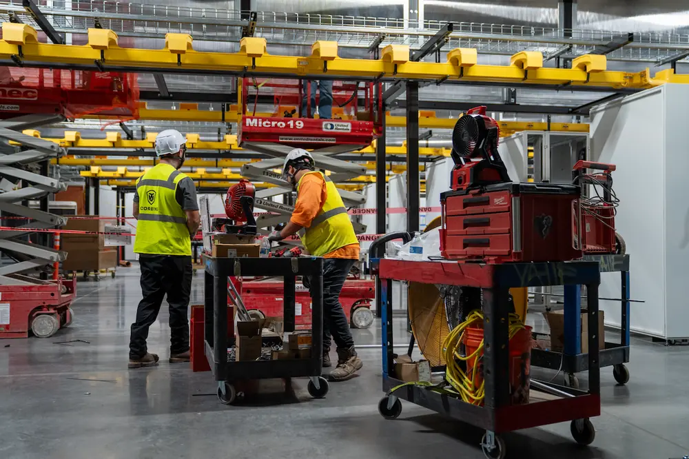 Moving tools to where work is happening saves valuable time.