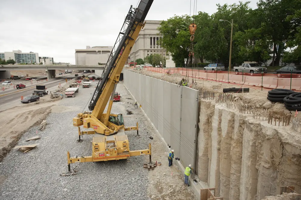 Marquette interchange in Milwaukee, Wisconsin