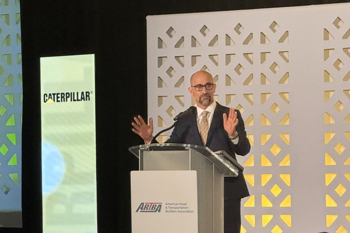 Caterpillar’s Tony Fassino was elected 2025-2026 Chair of ARTBA.