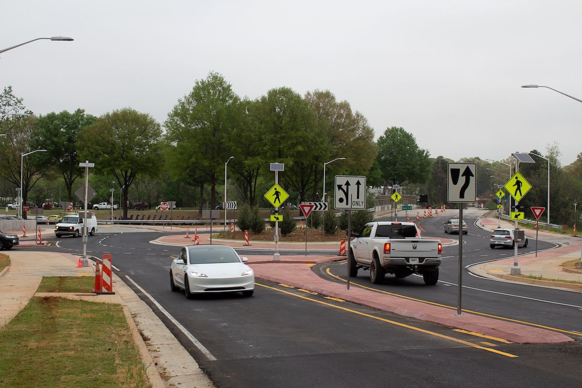 Georgia’s I-20 Eastbound Exit Ramp Roundabout at Maynard Terrace project won regional honors in the America’s Transportation Awards competition.