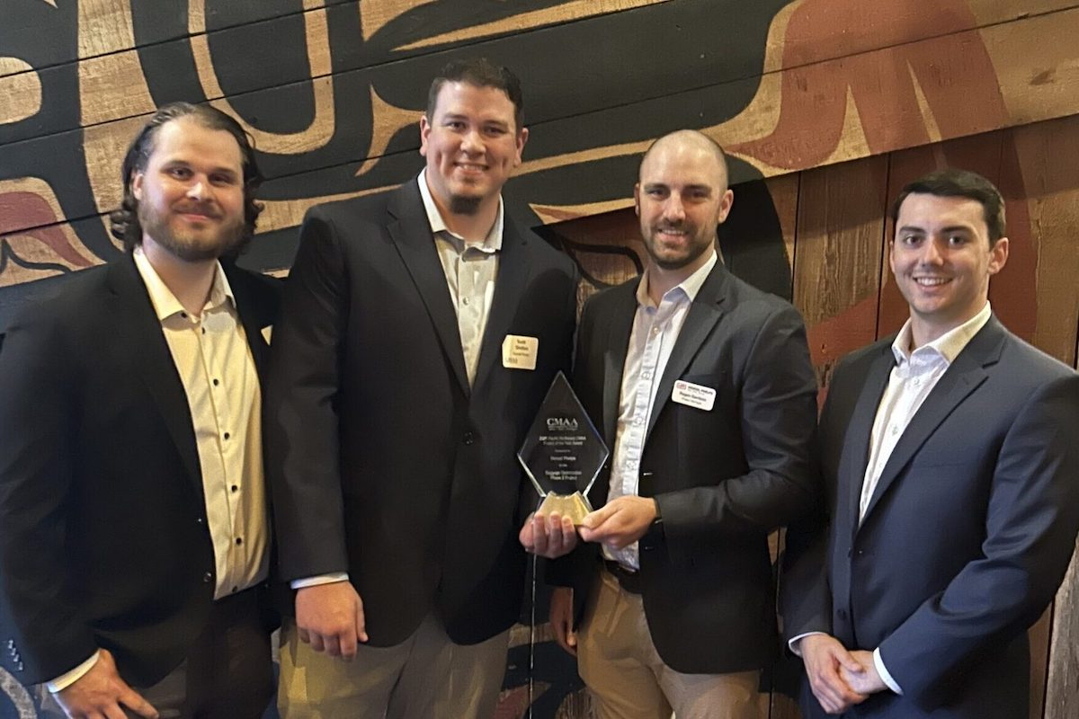 From left to right: Treven Nielsen, Scott Shelton, Ragen Garrison, and Gavin McPhail