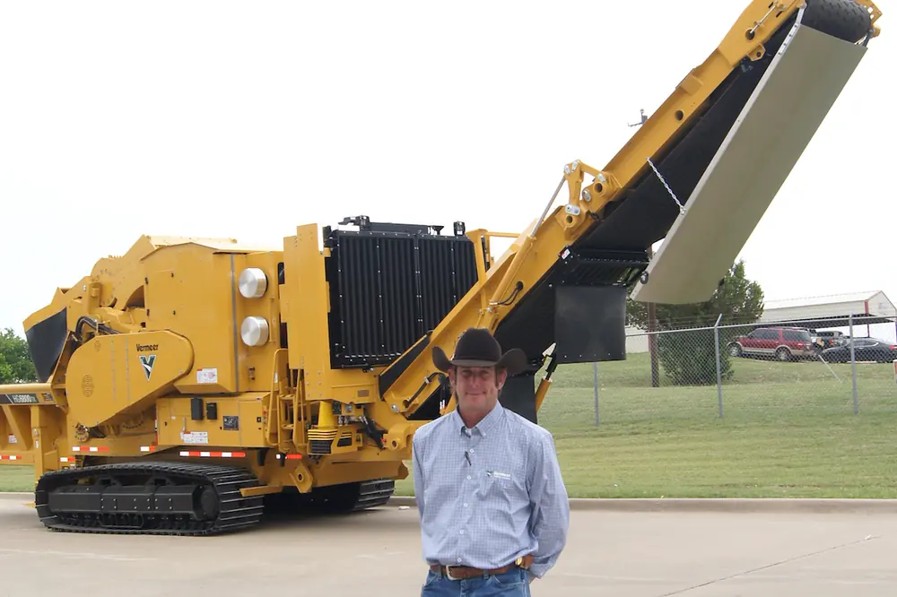 Eric Dudley, Branch Manager of Vermeer Texas-Louisiana Weatherford