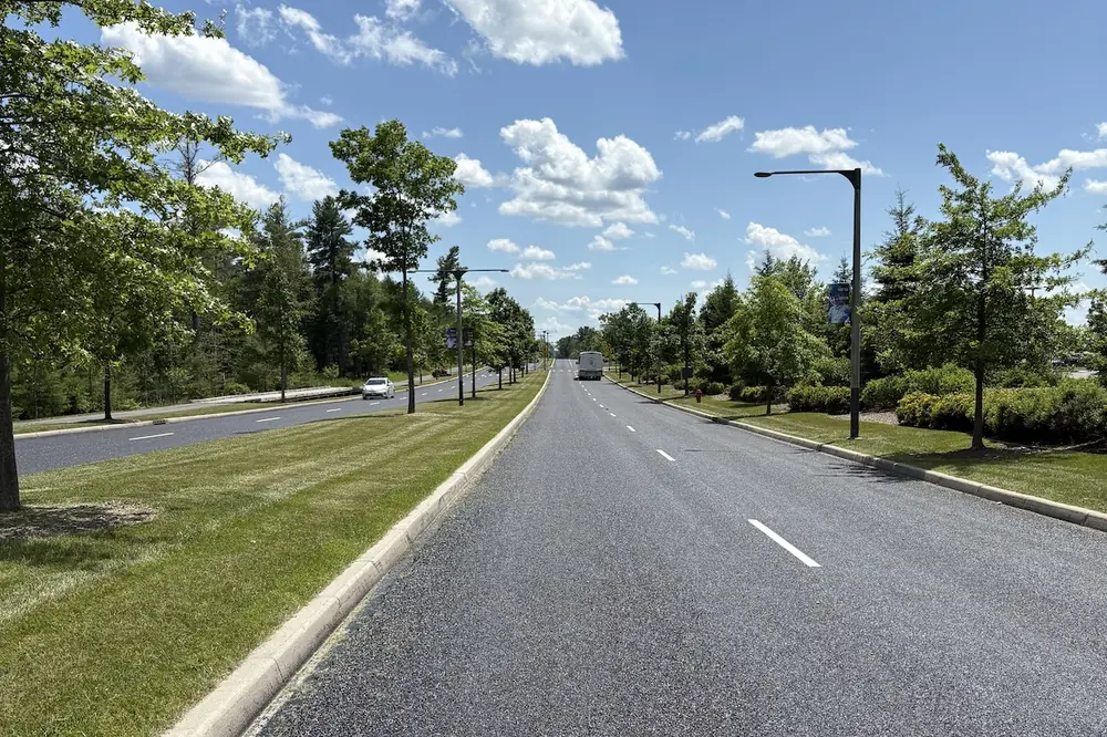 The road after the fiber reinforced chip seal process