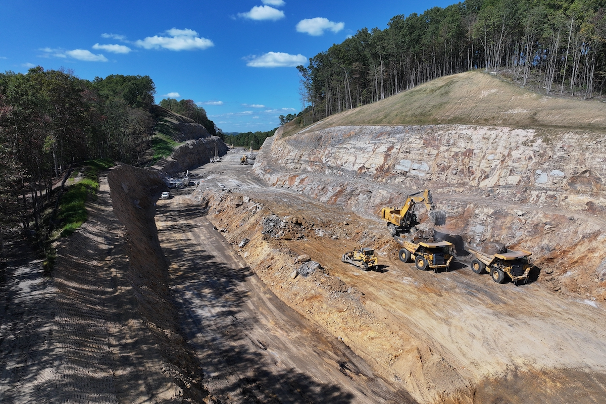 Construction of a 5.5-mile stretch of highway will extend from Shady Spring to Beaver and into Beckley, West Virginia.