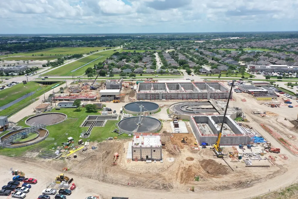The team is replacing and expanding the Barry Rose Water Reclamation Facility by merging two facilities into one.