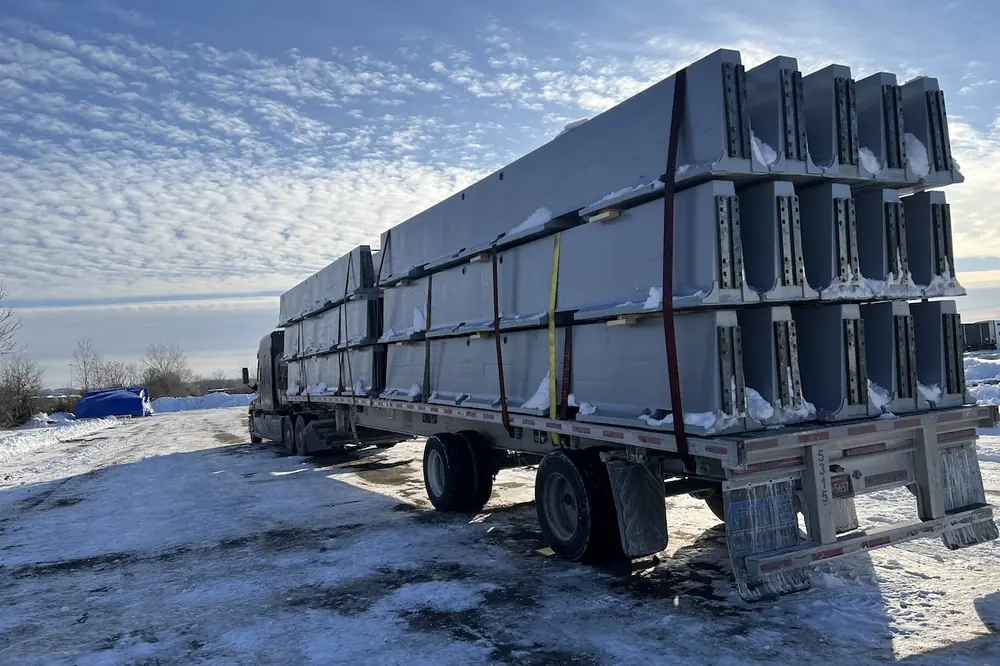 Composite solutions can offer advantages in transport.