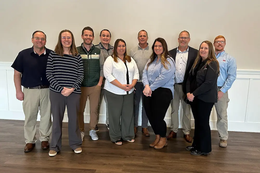 Pictured here are the new shareholders and Board of Directors.
