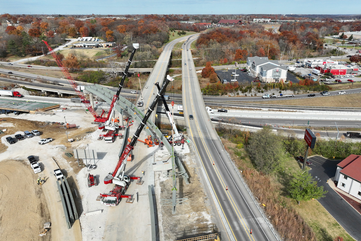 The 20-mile project between Columbia and Kingdom City, Missouri, is the beginning of the state’s largest interstate construction program since the early 1960s.