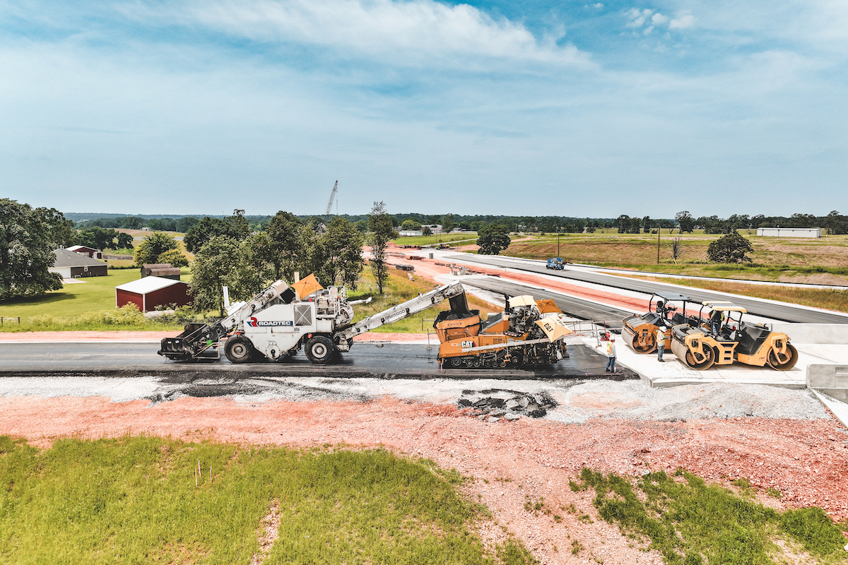 The current phase of the Springdale Bypass project covers a distance of 7 miles.
