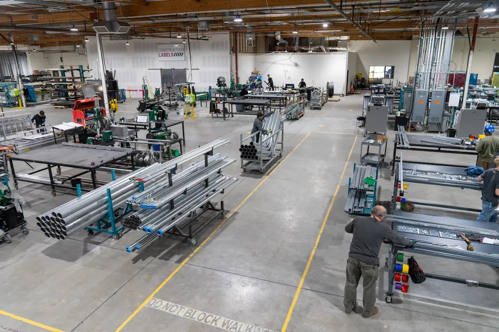 When materials arrive onsite prefabricated and kitted, teams can install at a quicker pace.