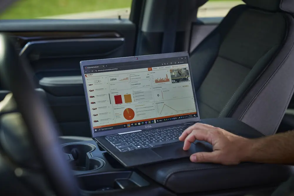 Remote access to job site telematics data can improve productivity across projects.