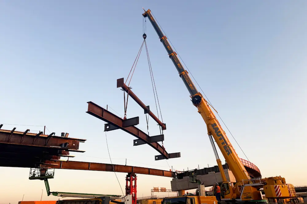 The Corbin Street Ramp is being replaced with a wider, two-lane bridge, which will significantly increase inbound capacity to the Port of New York and New Jersey.