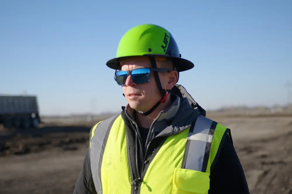Steve Westlund (pictured here) grew his fleet from one machine to more than 40 machines used for commercial, industrial, and municipal work.