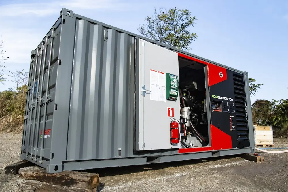 High-pressure pumps operate as high as 40,000 psi to provide power and material removal speed.