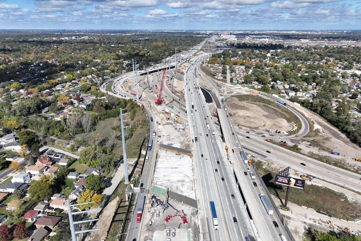 The I-290/I-88 Interchange Project is one of seven projects reconstructing and widening the Central Tri-State Tollway (I-294).