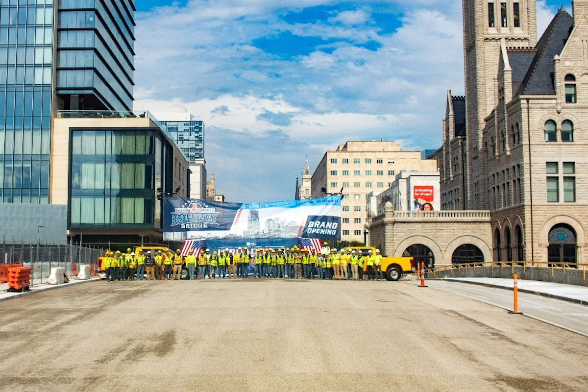 Grand opening of Nashville’s new Broadway Bridge.