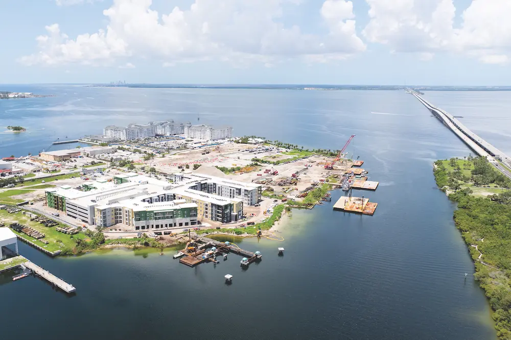 Sitecrafters of Florida Inc. works on a complex job site.