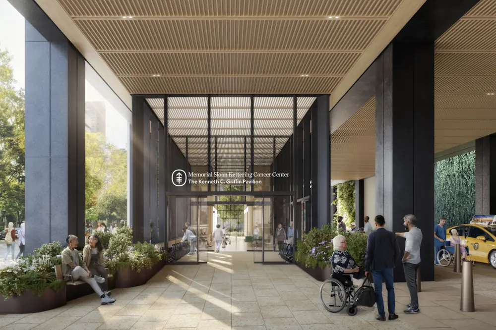 Rendering courtesy of Memorial Sloan Kettering Cancer Center