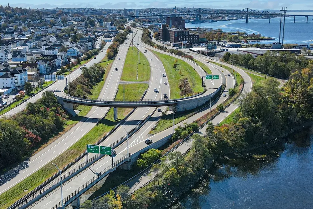 Route 79-Davol Street Corridor Improvements in Fall River, Massachusetts (Photo courtesy of MassDOT)