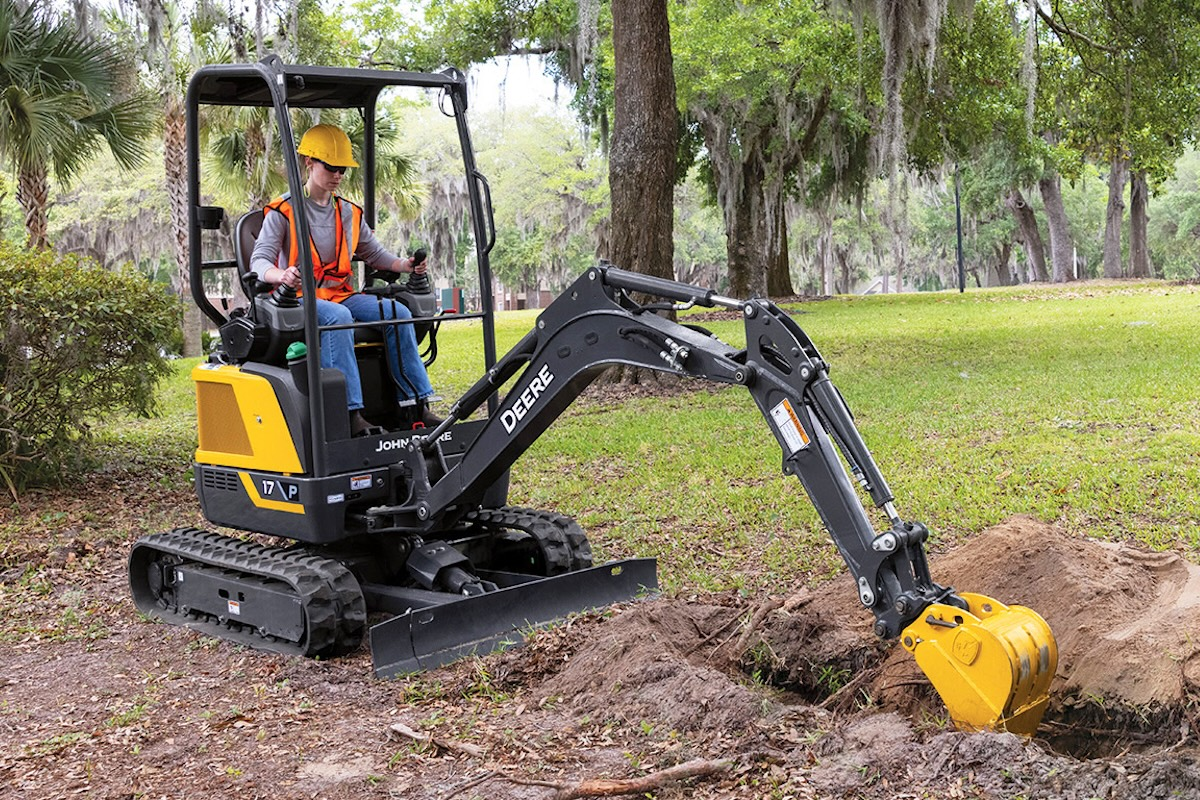 17 P-Tier compact excavator